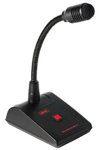 PA-100X PUPITRE MICROPHONE D'APPEL AVEC FICHE XLR SYMÉTRIQUE